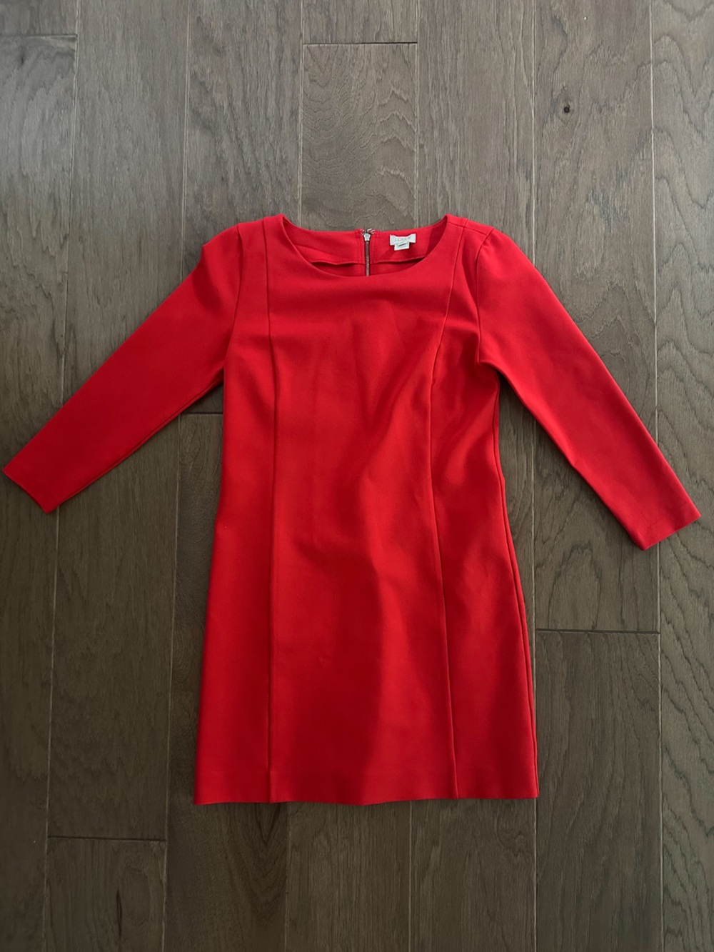 Bright Red J-Crew Dress